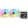 COUGAR Poseidon Vistek Pro ARGB 240 AiO White - CGR-PSDVPRGB-W-240
