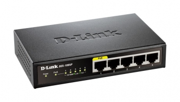 DLINK 5 PORTNO PoE STIKALO (DES-1005P)