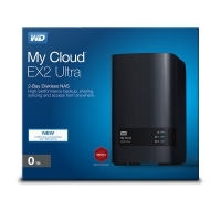 Zunanji mrežni trdi disk WD MyCloud EX2 Ultra 0TB (WDBVBZ0000NCH-EESN)