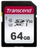 SDXC TRANSCEND 64GB 300S, 95/45MB/s, C10, V30 (TS64GSDC300S)