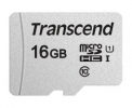SDHC TRANSCEND MICRO 16GB 300S 95/45MB/s C10 V30, TS16GUSD300S