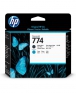 GLAVA HP MATTE ČRNA + CYAN 774 ZA DESIGN JET Z6810 (P2W01A)