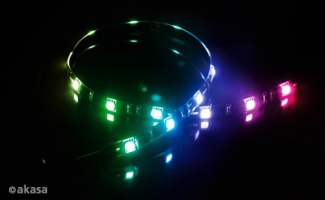 Akasa Vegas MB LED-Strip, 15 RGB LEDs, 50 cm - AK-LD05-50RB