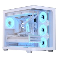 AeroCool P500C White, TG, 4x120mm ARGB FAN (P500C-G-WT-v1)