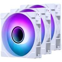 PHANTEKS M25 Gen2 PWM D-RGB 3-Pack 120mm White (PH-F120M25_G2_DWT01_3P)
