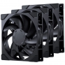PHANTEKS M25 Gen2 140mm PWM Black 3-Pack (PH-F140M25_G2_BBK01_3P)