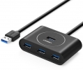 Ugreen USB 3.0 4 Ports Hub črn 0,5m (20290)