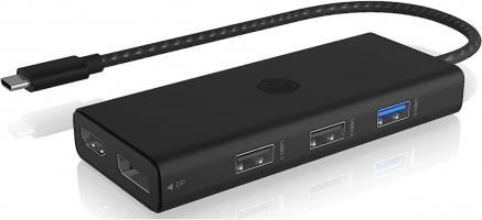 Icybox IB-DK4011-CPD priklopna postaja s Power Delivery 100W (IB-DK4011-CPD)