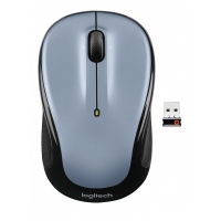 LOGITECH M325 brezžična miška, nano, sivo-modra (910-002334)