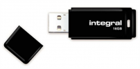 INTEGRAL BLACK 16GB USB2.0 spominski ključek INFD16GBBLK