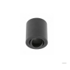 GTV stropna svetilka AVEIRO BIS 1xGU10 230V IP20 okrogla, črna