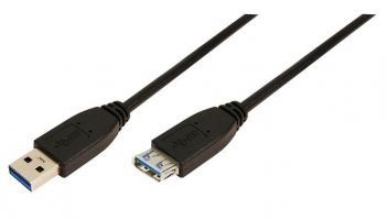 Podaljšek USB LogiLink USB3.1 A => A 2,00m (CU0042)