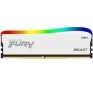 DDR4 16GB 3200MHz CL17 Single (1x16GB) Kingston RGB Fury Beast XMP2.0 1,35V bela (KF432C16BWA/16)