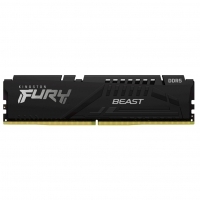 DDR5 16GB 5200MHz CL36 Single (1x16GB) Kingston Fury Beast XMP3.0 1,25V Fury črna (KF552C36BBE-16)