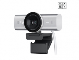 Kamera Logitech MX BRIO, 4K Ultra HD, siva, USB-C 960-001554
