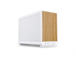 Lian Li DAN Cases A3 Wood Mesh mATX (A3-MATX-WD WHITE) 