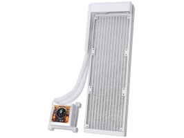 AIO Liquid Cooler Lian Li HydroShift LCD 360 Fanless, bel HSLCD36NW