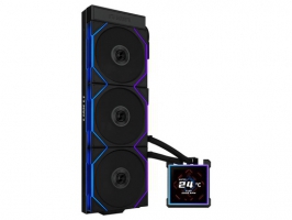 Lian Li HydroShift II LCD-S 360TL AIO ARGB črn (GHS2LCDS36TB)