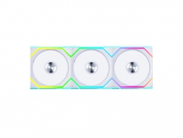 Lian Li Uni SL Wireless 120 ARGB Reverse Blade 3-Pack 120mm White (12RSL1W3W)