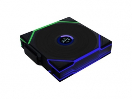 Lian Li UNI FAN TL Wireless LCD 120 Reverse PWM črn (12RTLLCD1W1B)