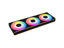 Lian Li UNI FAN CL Wireless 120 Reverse 3‑Pack črn (12RCL1W3B)