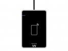 Čitalec pametnih in osebnih kartic Ewent, USB 2.0, NFC brezkontaktni, črn, EW1053