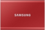Samsung T7, rdeč 500GB Type-C USB 3.2 Gen2 V-NAND UASP, MU-PC500R/WW