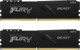 FURY Beast Black RAM DDR4 32GB 3200 kit 2x16GB, CL16 KF432C16BBK2/32