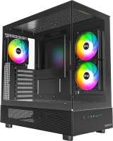 Montech XR TG Black XR TG ATX Midi-Tower