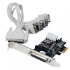Longshine Controller PCIe 4x Seriell powered (RS232C) bulk LCS-6324P