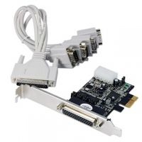 Longshine Controller PCIe 4x Seriell powered (RS232C) bulk LCS-6324P