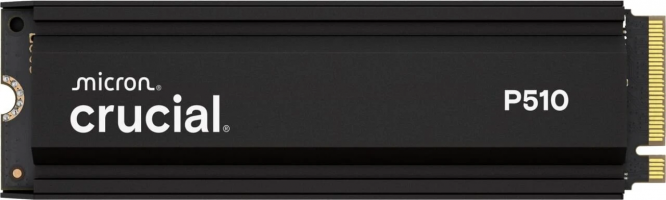 Crucial P510 s hladilnikom 2TB PCIe 5.0 (CT2000P510SSD5) - NA ZALOGI