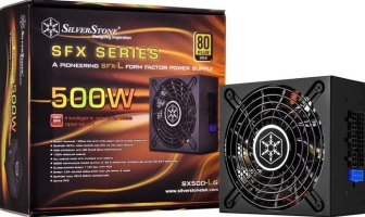 SilverStone SFX SX500-LG V2.0 500W Gold SFX-L (SST-SX500-LG)